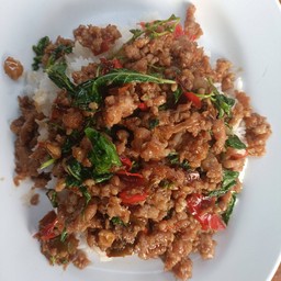 ข้าวกระเพราหมูสับ
