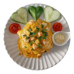 ข้าวไข่ข้นกุ้ง