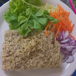 ยำปลาดุกฟู น้ำจิ้มมะนาวสด by jack