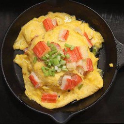 ข้าวไข่ข้นปูอัด