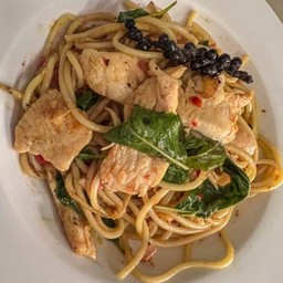 สปาเก็ตตี้ขี้เมาไก่