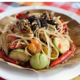 ้ส้มตำปูปลาร้า