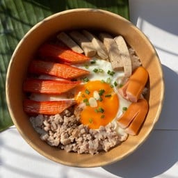 ข้าวหน้าไข่กระทะ