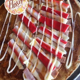 ปูอัด+เบค่อน+ชีส