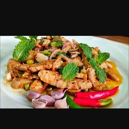 น้ำตกหมูแห้งรสเด็ด