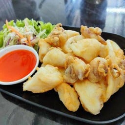 หมึกชุปแป้งทอด