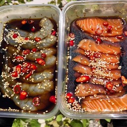 กุ้งดอง+ม่อนดอง