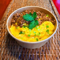 ข้าวไข่ข้นหมูสับ