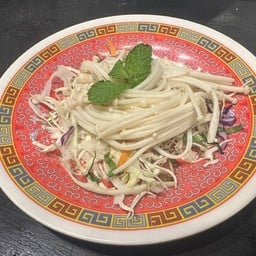 ยำเห็ดเข็มทอง 20 บาท