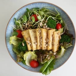 สลัดเต้าหู้ย่าง