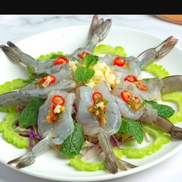 กุ้งแช่น้ำปลา