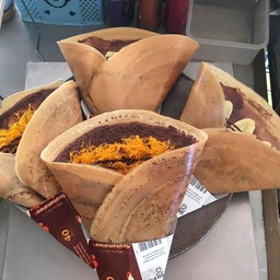 เนยถั่ว+ฝอยทอง