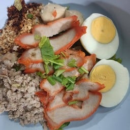 บะหมี่หมูแดงต้มยำ