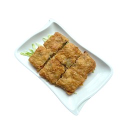 แพนเค้ก หอยเชลล์ กุ้งทอด