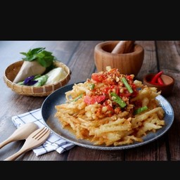 ส้มตำทอด