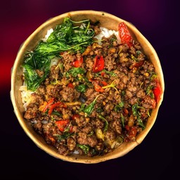 กระเพราแซ่บ by ไบรท์ บางกร่าง4/2