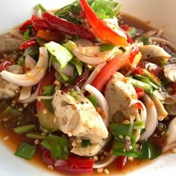 ยำหมูยอ.