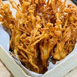 เห็ดเข็มทองทอด