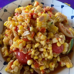 ตำข้าวโพด