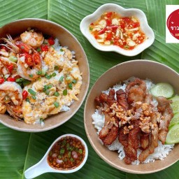 ข้าวหมูทอด แฮปปี้โฮม (Happy Home) สำโรง