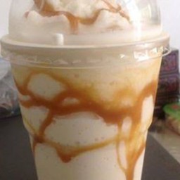 นมสดปั่นคาราเมล