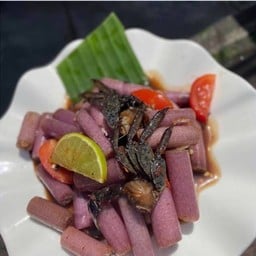 ตำสายบัวปูปลาร้า