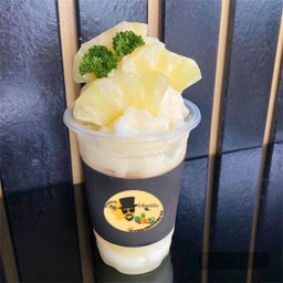 น้ำผึ้ง+สับปะรด ปั่น