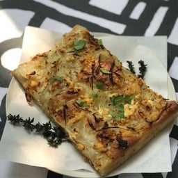Foccacia onion feta cheese