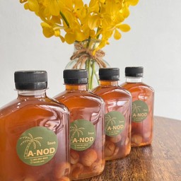 น้ำ ลำไย+น้ำแข็งเกล็ดหิมะ