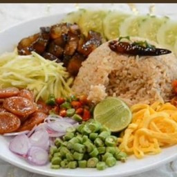 ข้าวหมกไก่ ข้าวคลุกกะปิ