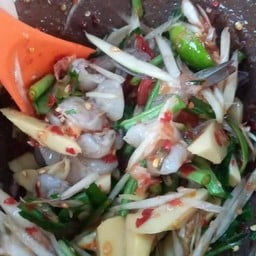 ตำป่ากุ้งสด