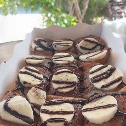 ปังปิ้งนูเทลล่ากล้วยหอม (ชุดละ 2 แผ่น)