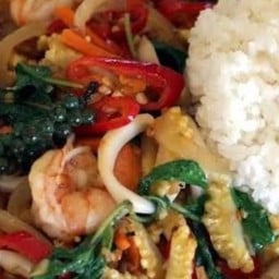 ผัดขี้เมาทะเล