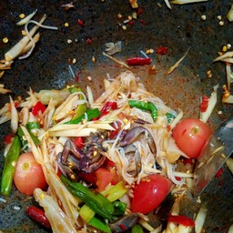 ตำซั่วปูปลาร้า