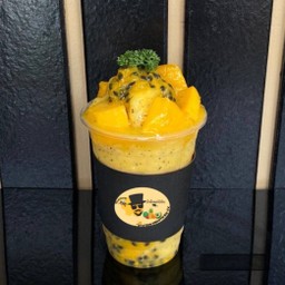 น้ำผึ้ง+ส้ม ปั่น