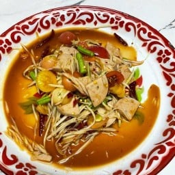 ร้านป้าจันทร์ ส้มตำ ขนมจีนน้ำยา