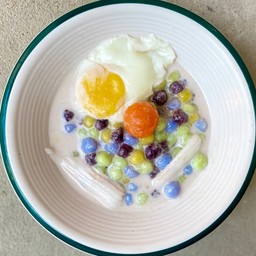 บัวลอย(ไข่คู่) ไข่หวาน+ไข่เค็ม