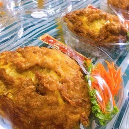 ข้าวไข่เจียวกุ้งสับ