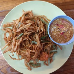 ตำไทยมะละกอทอด