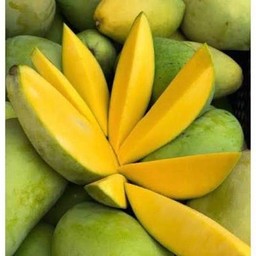 ผลไม้ปอกพร้อมทาน มะม่วงแก้วขมิ้น