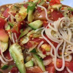 ตำแตงซั่วปลาร้า