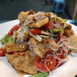 ส้มตำซั่วแคบหมู