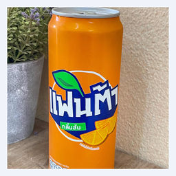 แฟนต้า ส้ม Fanta orange 325ml.