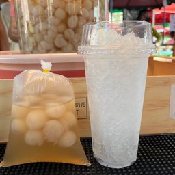 น้ำลำไยสด (ถุง)