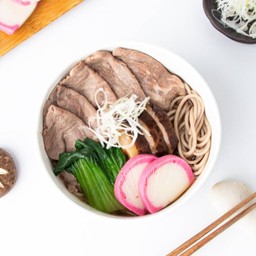 Beef soba