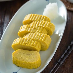Dashi tamago kinniji ไข่ม้วนคิงนิจิ