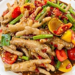 ตำตีนไก่