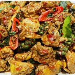 ผัดเผ็ดไก่