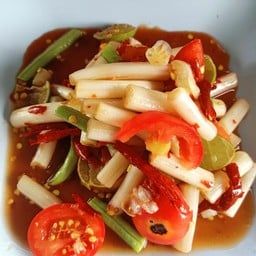 ตำไหลบัวปลาร้า