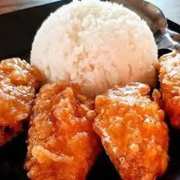 ข้าวปีกไก่อบ บาร์บีคิว